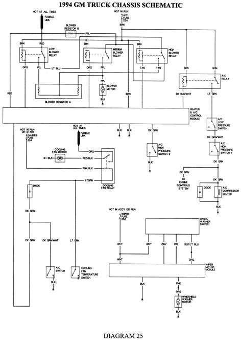 1994 chevy 1500 electrical relay boxes|98 GMC wiring diagram.